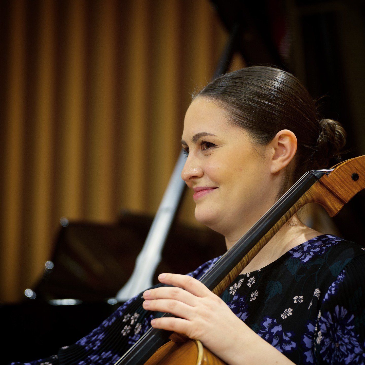 Our season finale features the premiere of a new cello solo piece, &quot;Concertino for Cello and String Orchestra,&quot; composed by sethgrosshandler and performed by @mcfayette. Maddy, in her ninth season with us, has consistently been one of our m
