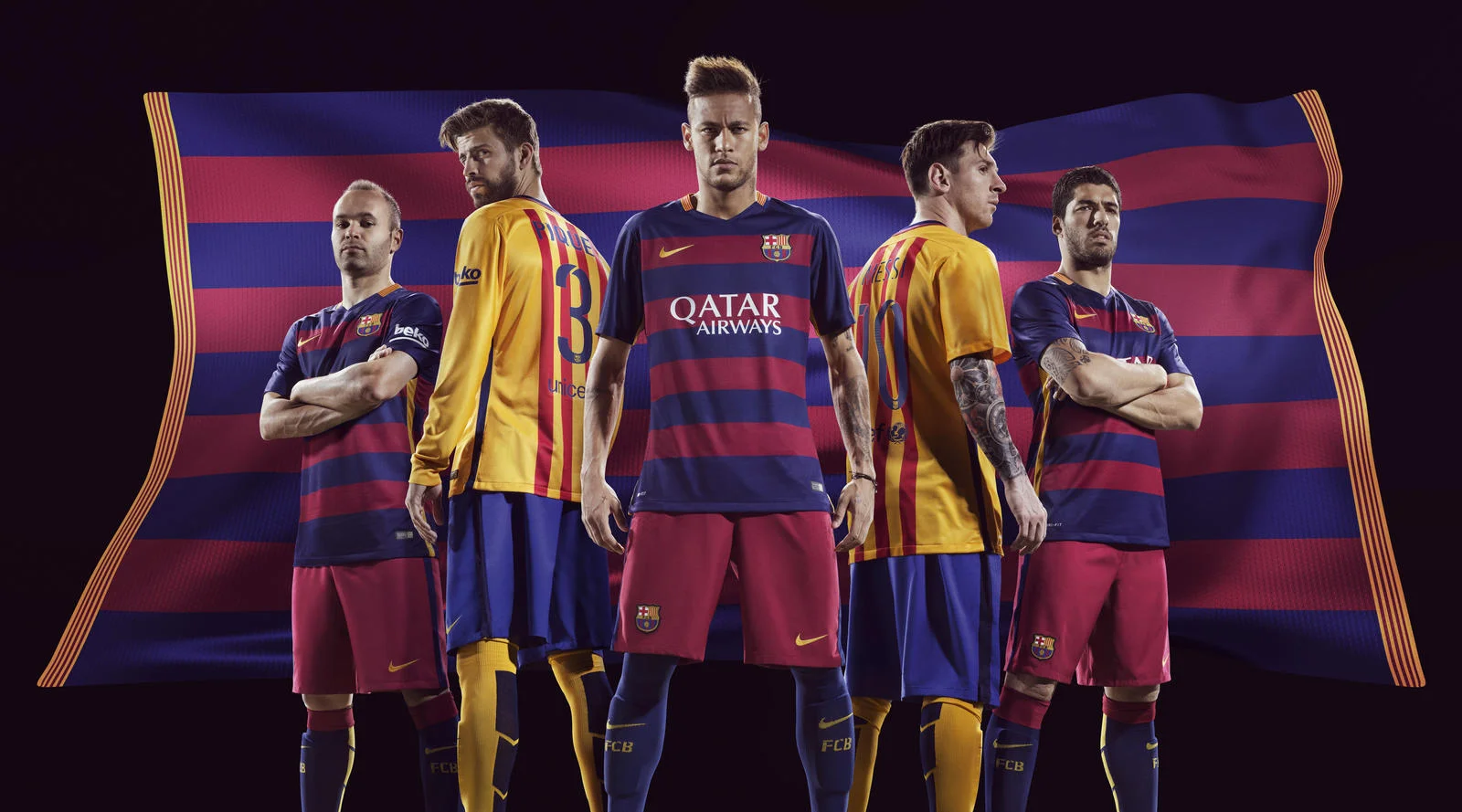 barcelona home and away jersey