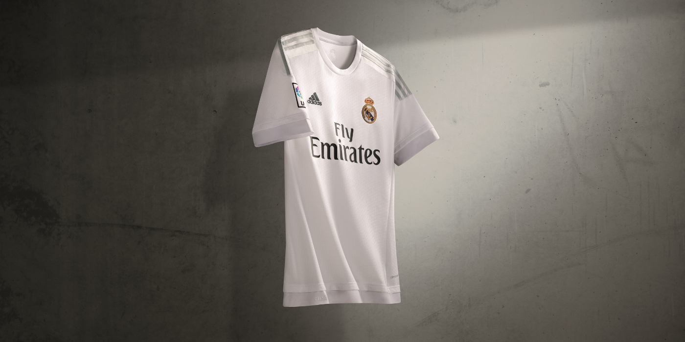 inrichting etnisch iets Only Perfect Counts: 2015/16 Real Madrid Home & Away Kits — Soccer City  Sports Center