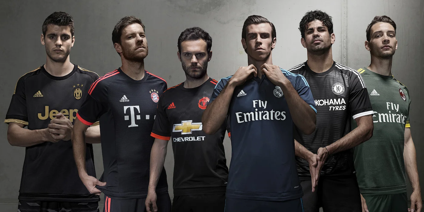Spark In The Night: Adidas Unveils 2015/16 Third Kits