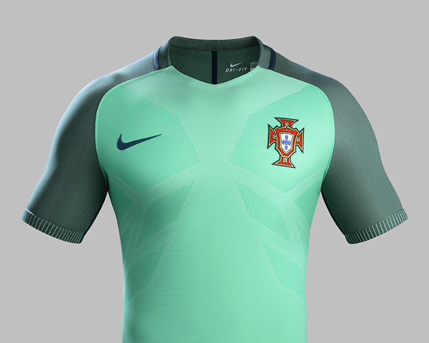 NIKE PORTUGAL 2016 AWAY JERSEY green - Soccer Plus