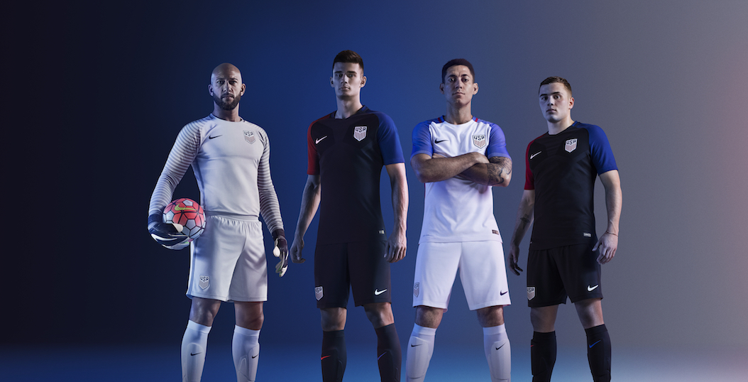 2016 usa soccer jersey