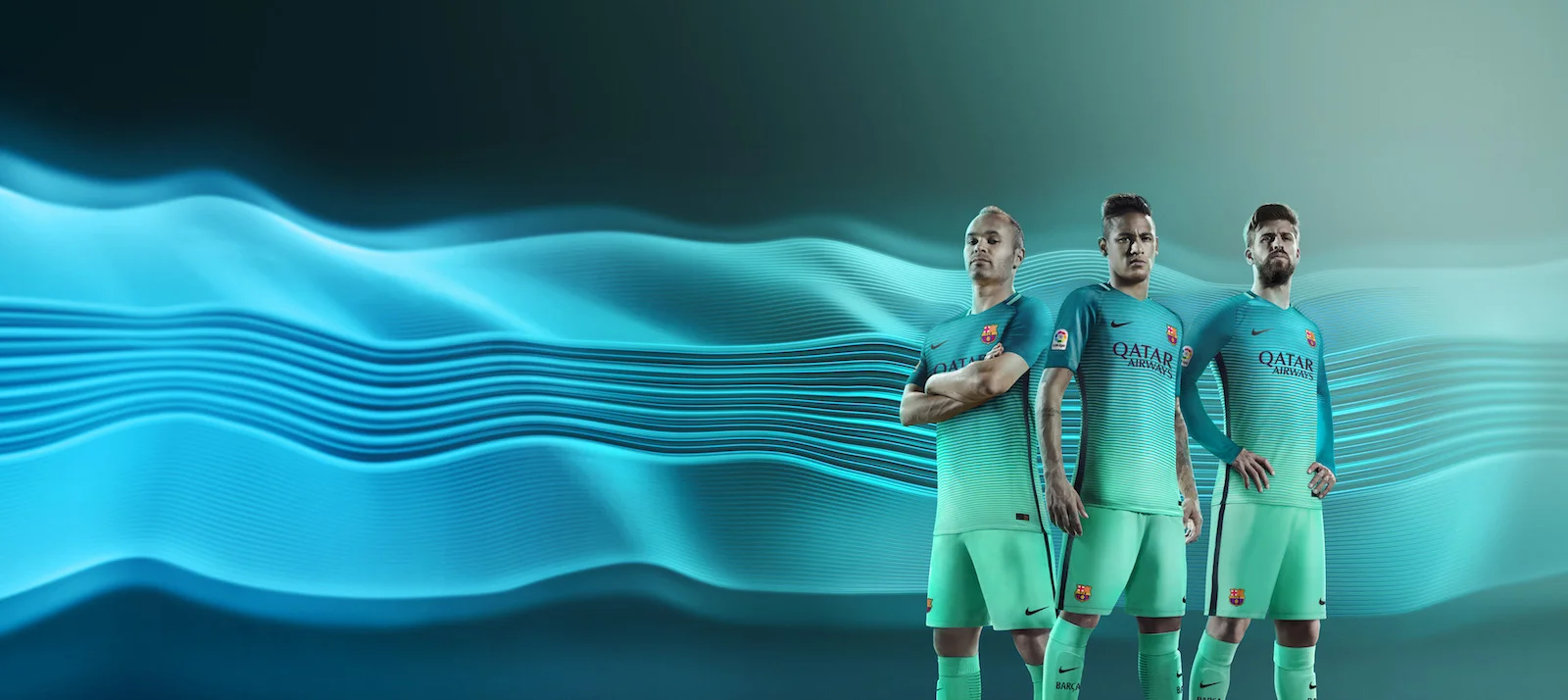 2016/17 Nike Third Kits: PSG, Barca, Manchester City