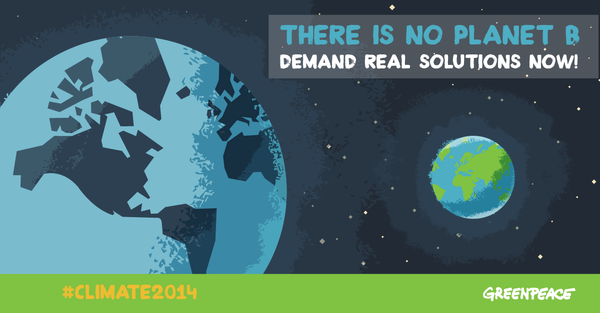 There is no planet B