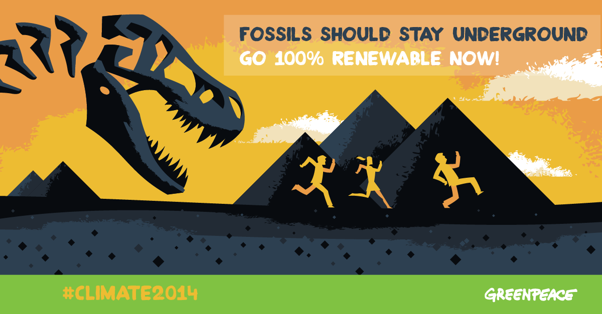 Fossils should stay underground