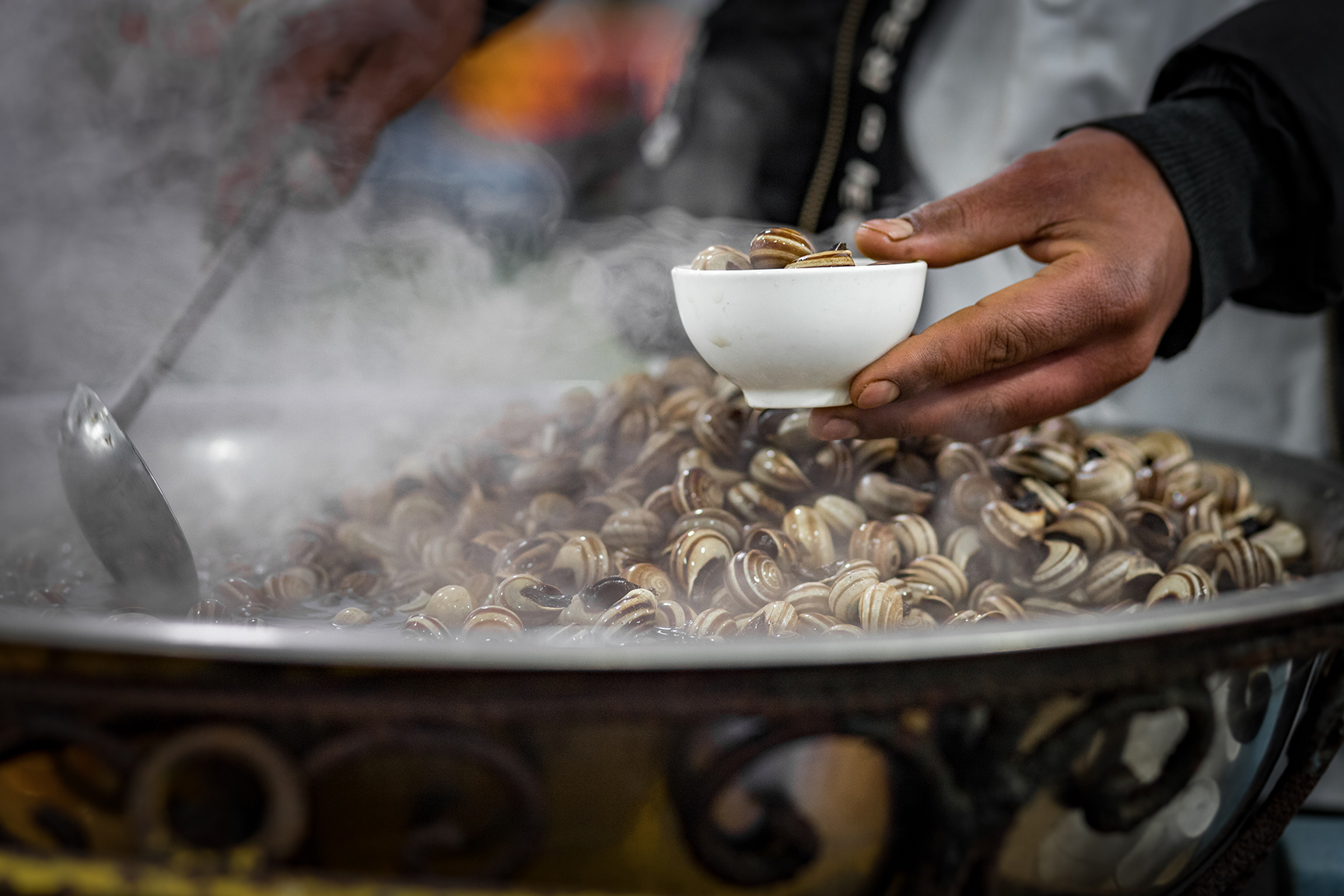  Snails!  50¢ a bowl.  So good, we had several. 