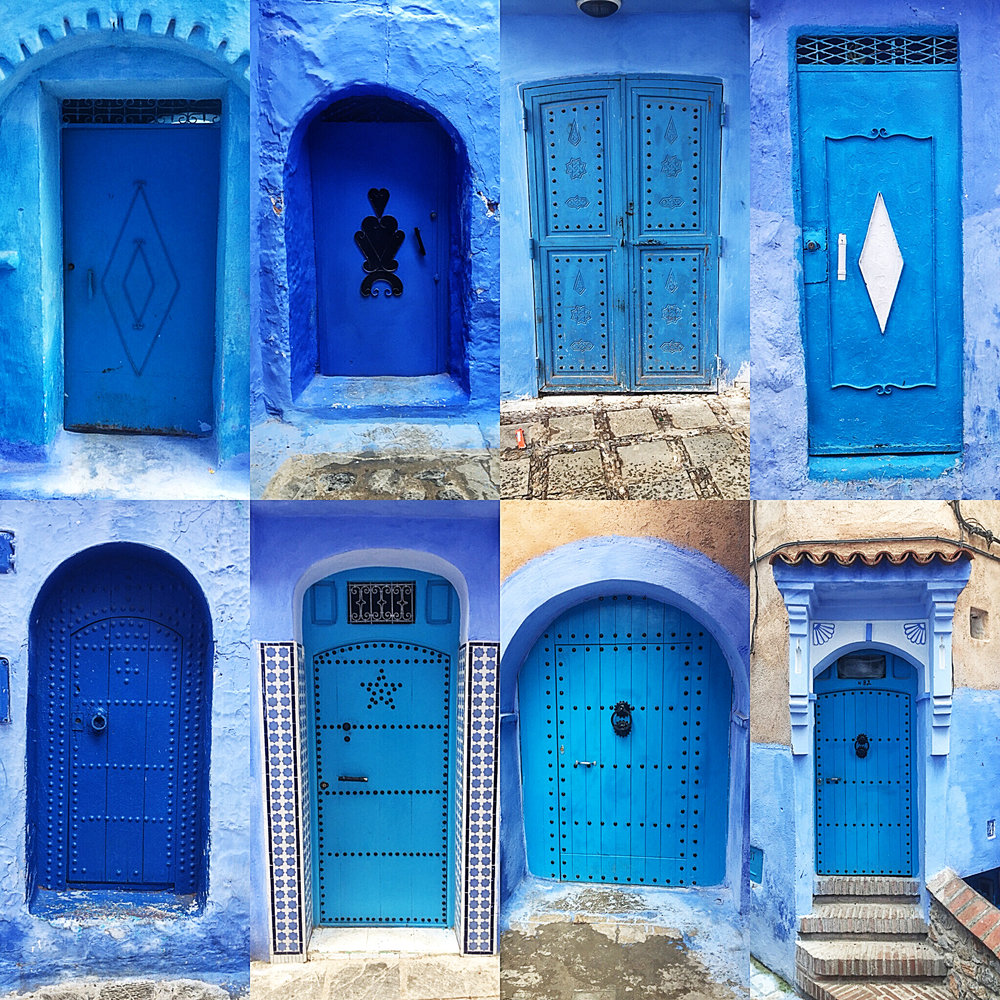  Moroccan style architecture is very unique. Every door seems to have a story. 