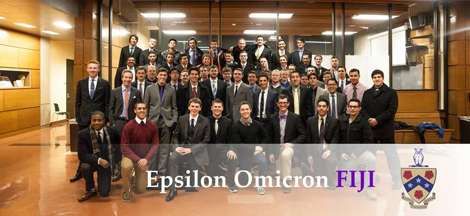 A picture taken after the initiation ceremony of the last addition to the Founding Fathers