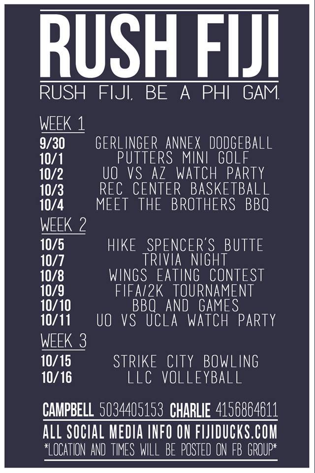 Fall '14 Recruitment Flyer