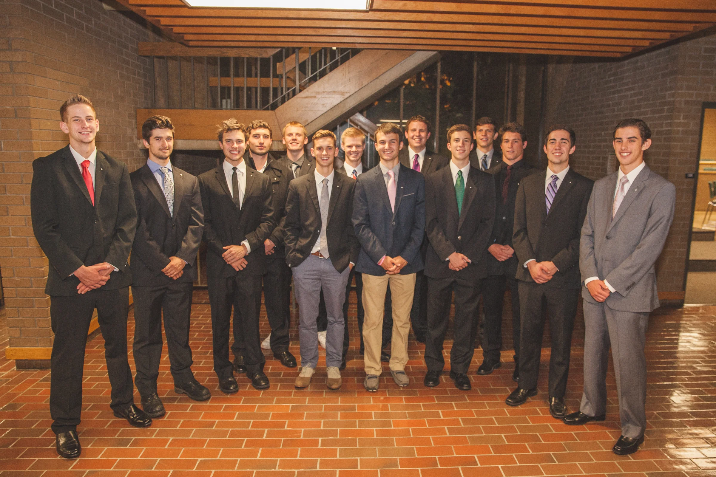 Beta Pledge Class Pledging Ceremony
