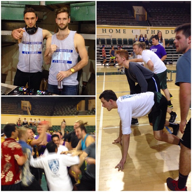 FIJI at Kappa Dodgeball Winter 2015