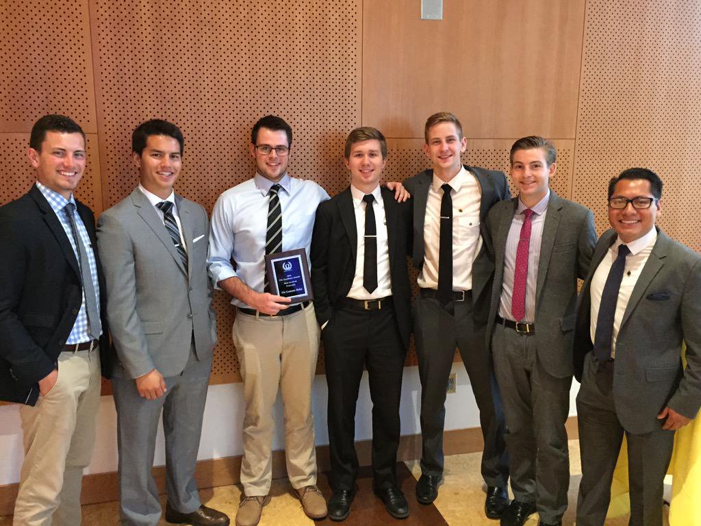 The EO Chapter wins Most Involved Chapter (Spring 2015)