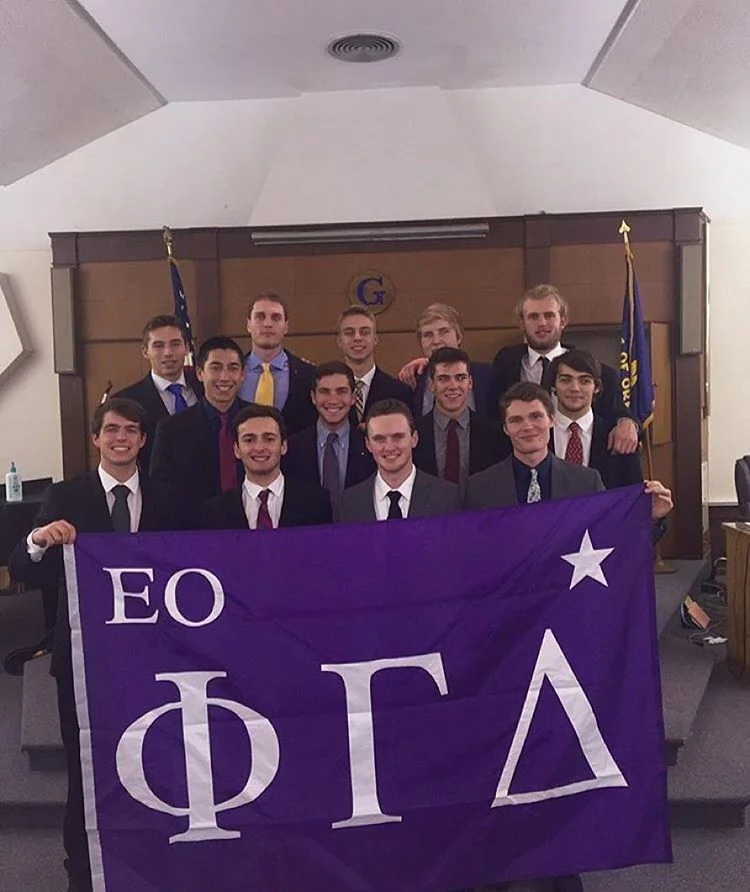 The Epsilon Pledge Class Gets Initiated