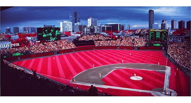 Wishing everyone a very spooky game 6 of the #WorldSeries.
.
#Cubs #Baseball #ChicagoCubs #Wrigley #WrigleyField #GoCubsGo #Chicago #NorthSide #WindyCity
.
#Aerochrome #Aerochrome400 #Kodak #KodakAerochrome #EIR #KodakEIR #IR #Infrared #ColorInfrared #ExpiredFilm #Film #FilmIsNotDead #ShootFilm #35mm #FPP #FilmPhotographyProject #FPPInfrachrome #Infrachrome #ColorInfraredFilm #InfraredFilm