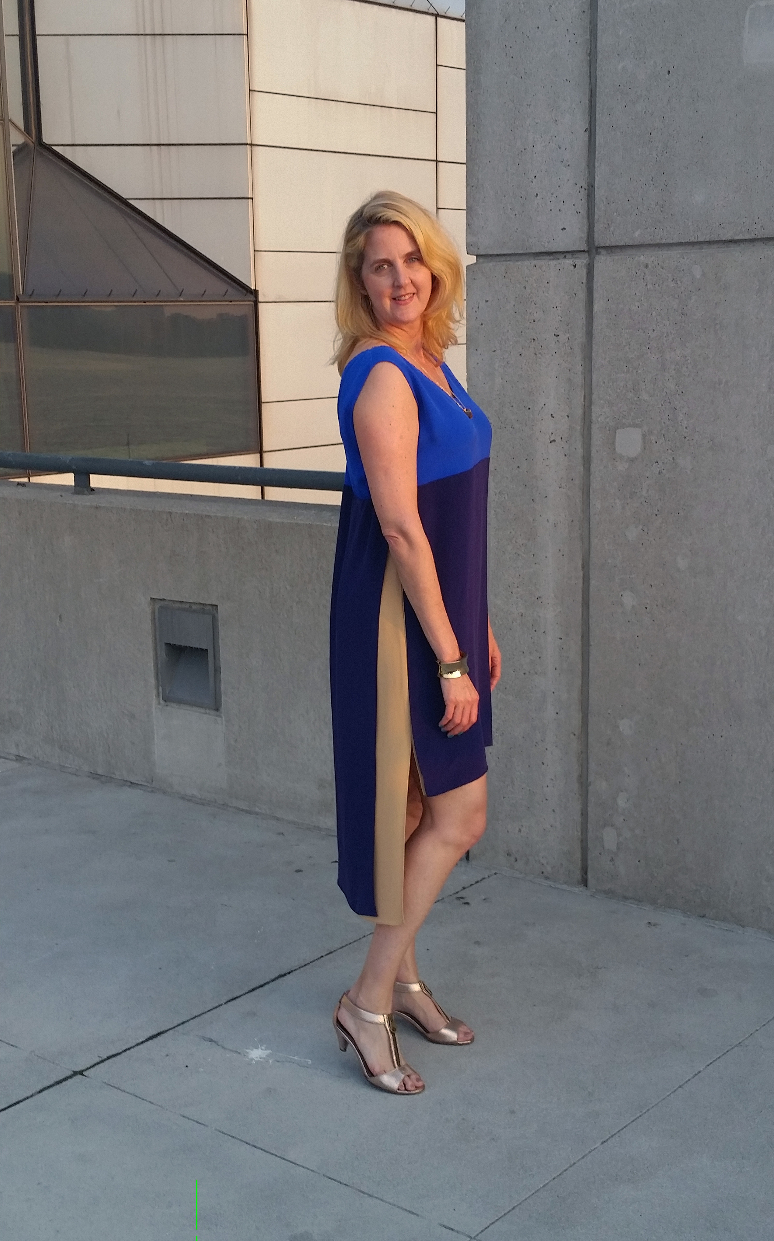 Gretchen at the Parsons Gala in a custom Nijinsky Dress