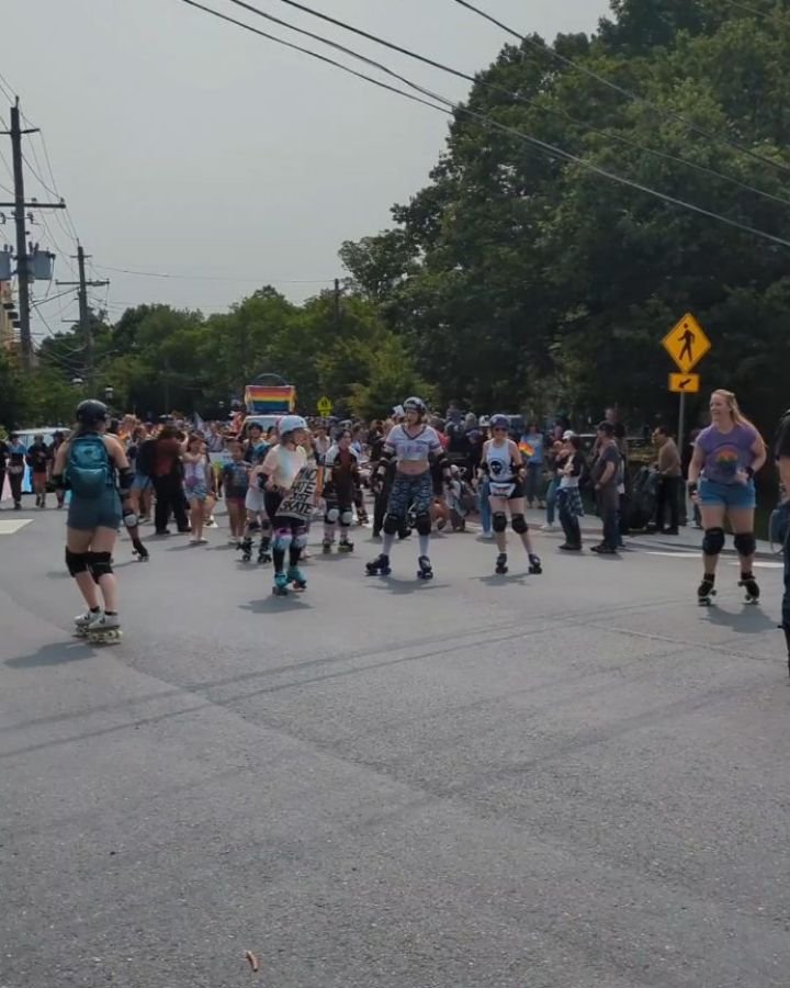 Free State had such a great time at the @mainstreettakoma Pride Parade &amp; Festival today!

We met some lovely neighbors and fans - maybe even some future league members 🩵💀💜

Continue celebrating Pride Month with us at our Rainbow Mayhem Double 