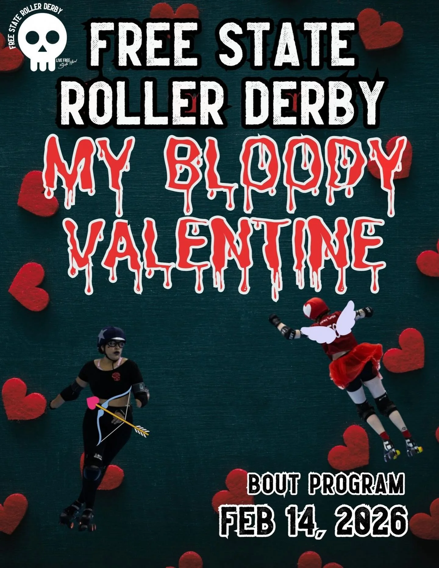 IT&rsquo;S 💘 BOUT DAY 💘
Love hurts&hellip; especially at full contact. 😈🛼
Tonight the Black Diamonds face off against the Heartbreakers in a clash that&rsquo;s guaranteed to leave cracks in more than just hearts. 💎💔🖤
If you&rsquo;re joining us