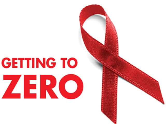 One of the many images bringing back the Red Ribbon for awareness to end AIDS