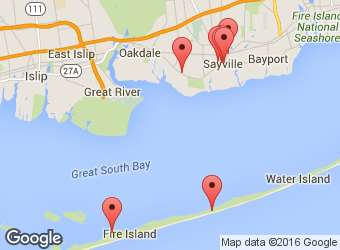 Map shows distance between Pines and Grove