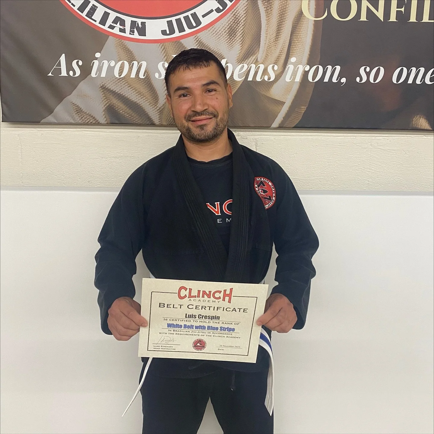 Congrats on these recent promotions! Keep up the good work team🤙 #bjj #jiujitsu #clinchacademy #frederickmd