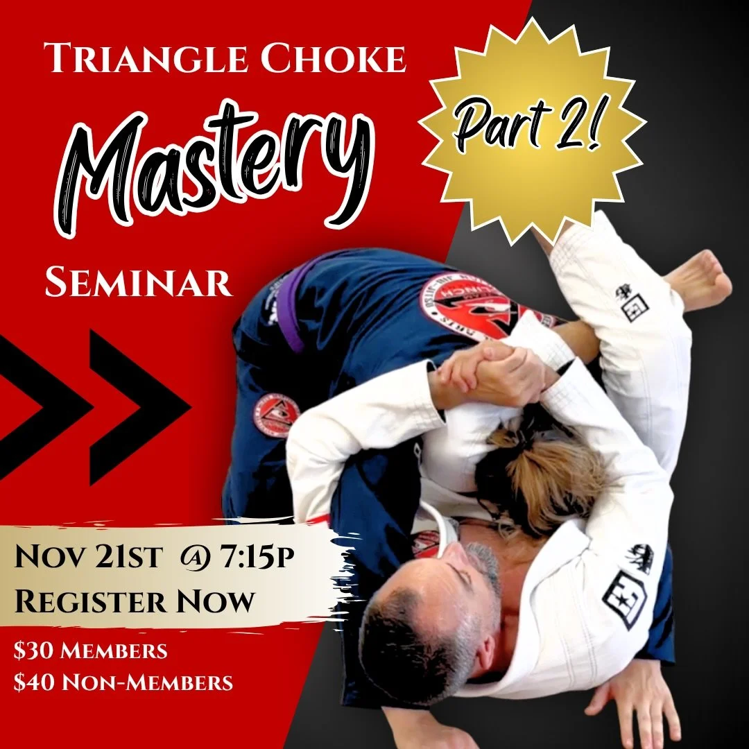 Tonight at 7:15p. Take your triangle choke to the next level! Register here&hellip;
https://sparkpages.io/cart/2/?i=_uQ3b&amp;c=&amp;ocu=

or use link in bio

#bjj #jiujitsu #frederickmd #clinchacademy