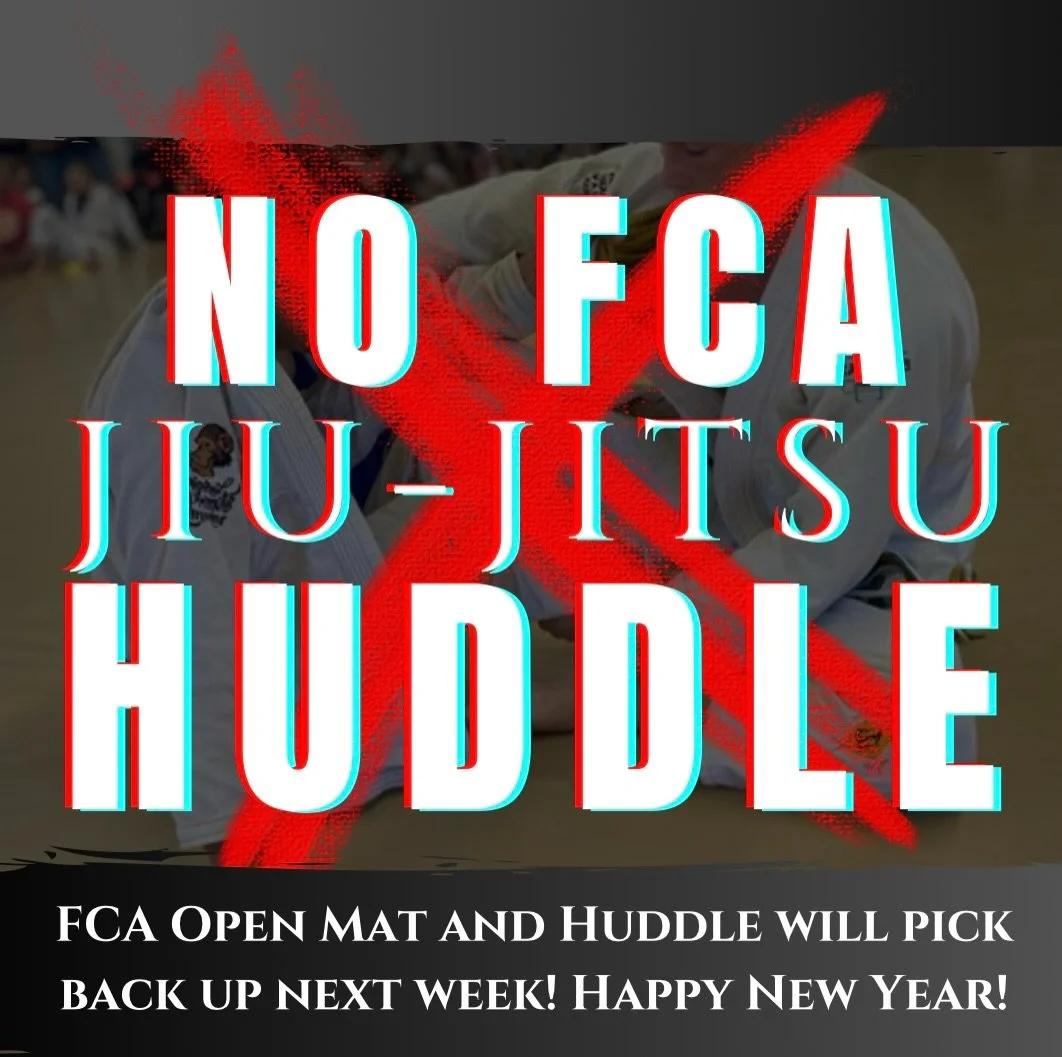 @fcajiujitsu open mat and huddle will pick back up next week! Happy New Year! 

#bjj #jiujitsu #frederickmd #biblestudy #jesus