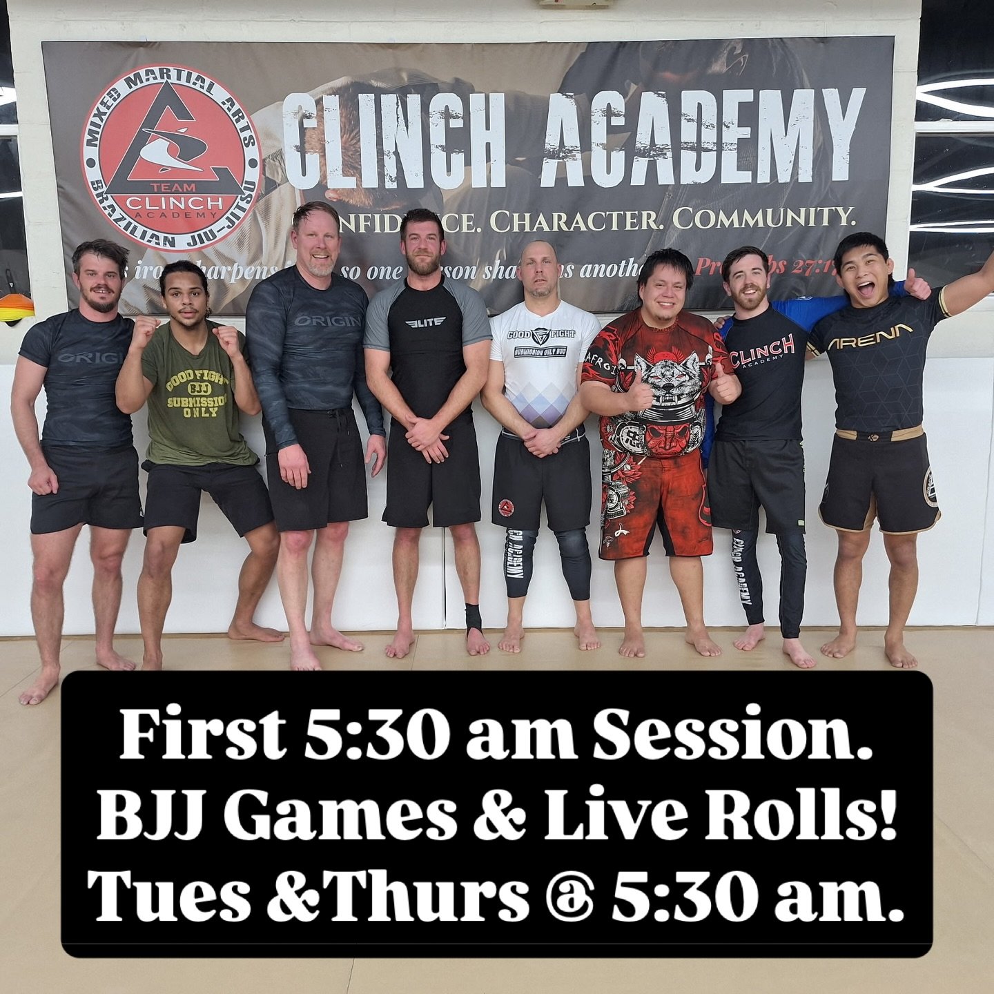 Wanna see what it&rsquo;s like to start your morning off with BJJ? Try 2 weeks for $20! Sign up at 
https://www.clinchacademy.com/

Get it done early!

#bjj #jiujitsu #frederickmd #getitdoneearly @fcajiujitsu
