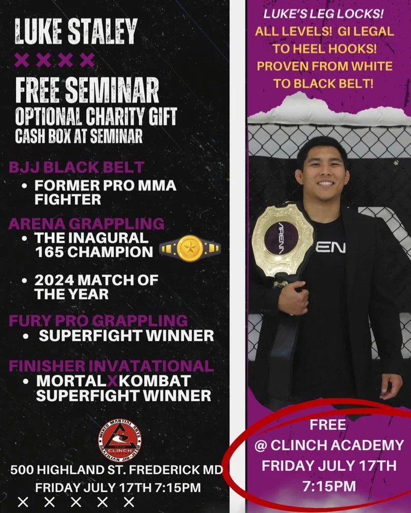 SEMINAR- Luke's Leg Locks! 