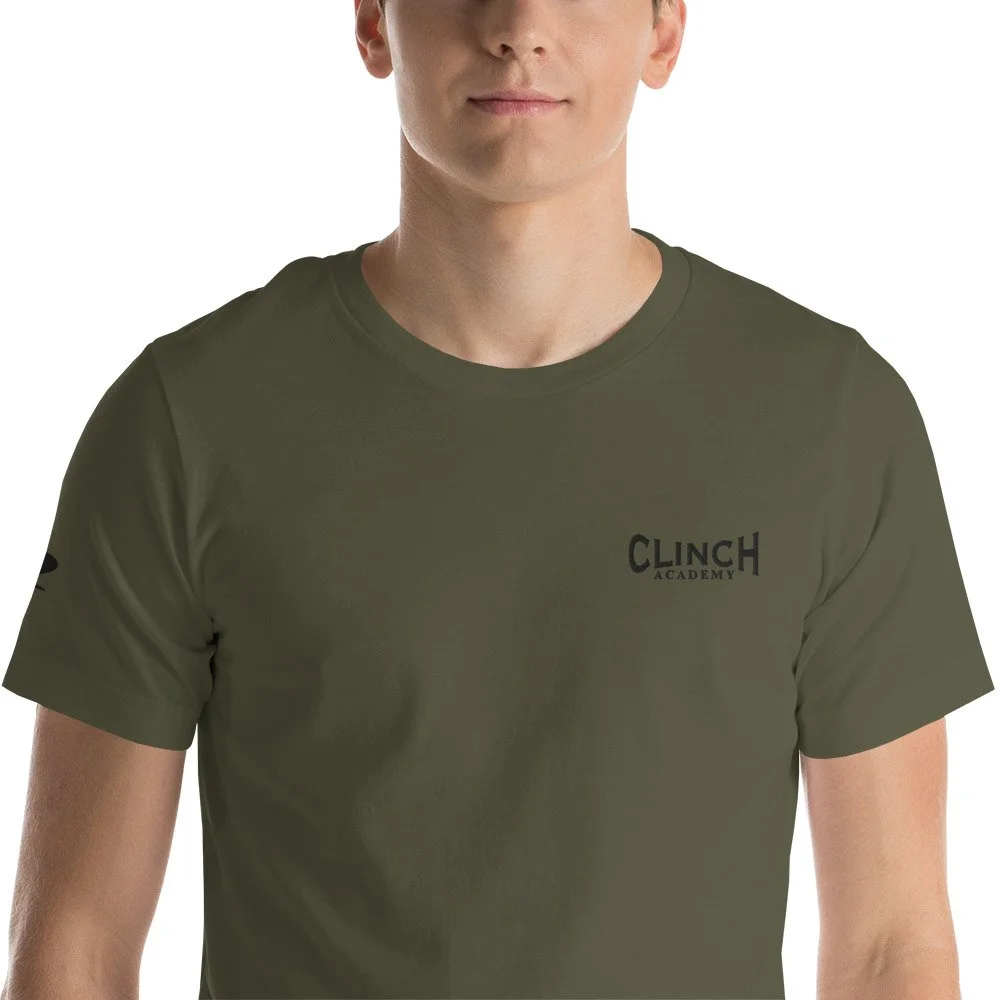 Embroidered T-shirt (Black Thread) +More Colors Available!