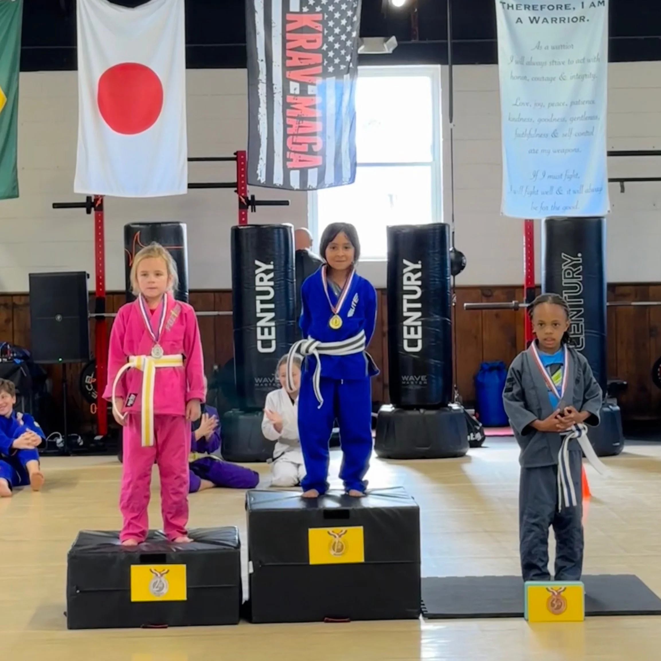 Congrats to all of last week&rsquo;s competitors! We had over 30 kids compete and here is a look at the podium winners!  The kids all did an outstanding job. Can&rsquo;t wait for the next youth in-house!

#bjj #jiujitsu #kids #youth