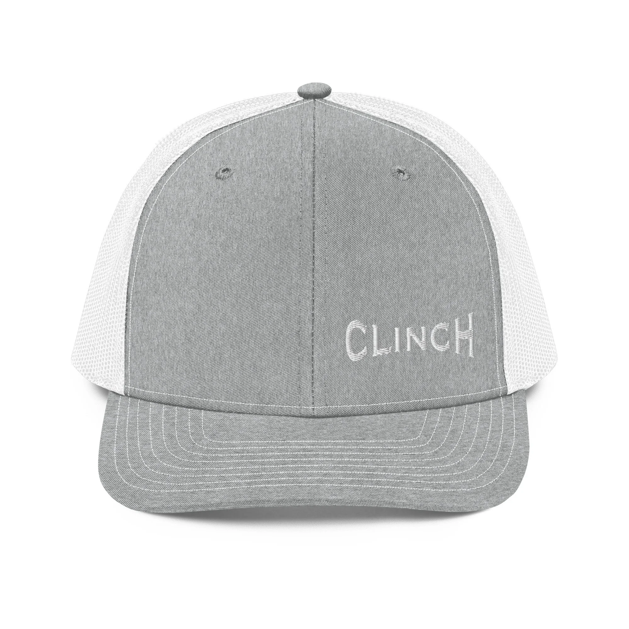 Clinch Trucker Cap (White Embroidery)  + more color variations!