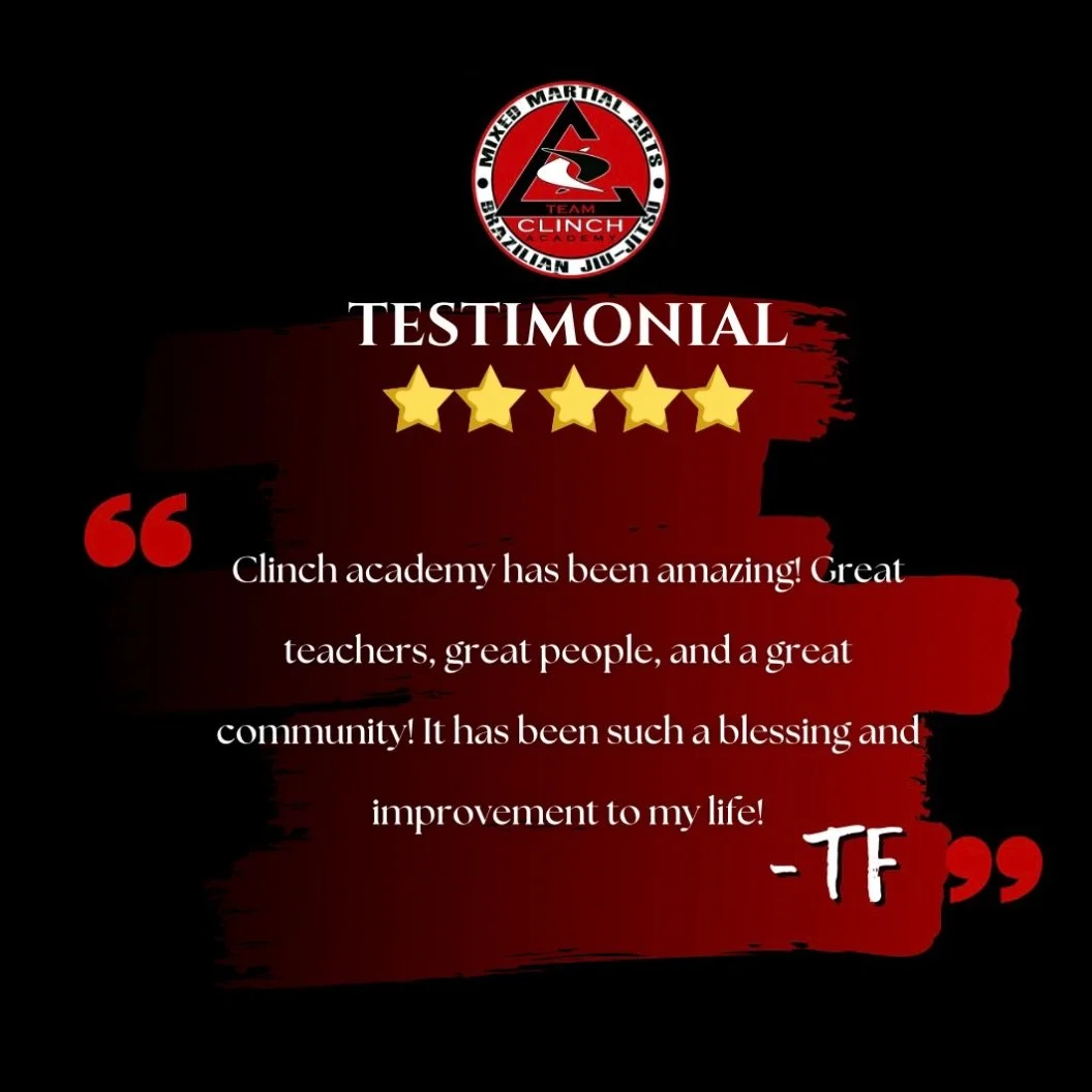 Testimonial Thursday! Thank you for your encouragement!! ❤️ #testimonial #review #bjj #mma #frederick