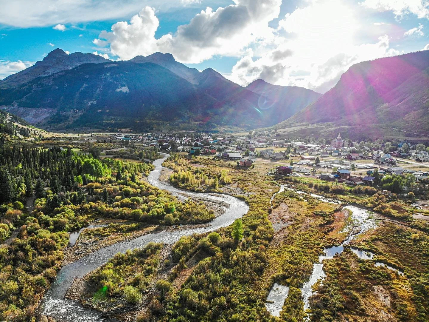 Originally a mining town established during the Gold Rush, Silverton is located in a remote part of the western San Juan Mountains (a range of the Rocky Mountains).