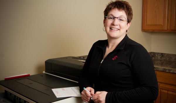 Financial Adminstrator Jennifer Norman