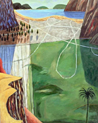 Trail Loops From an Imaginary Height