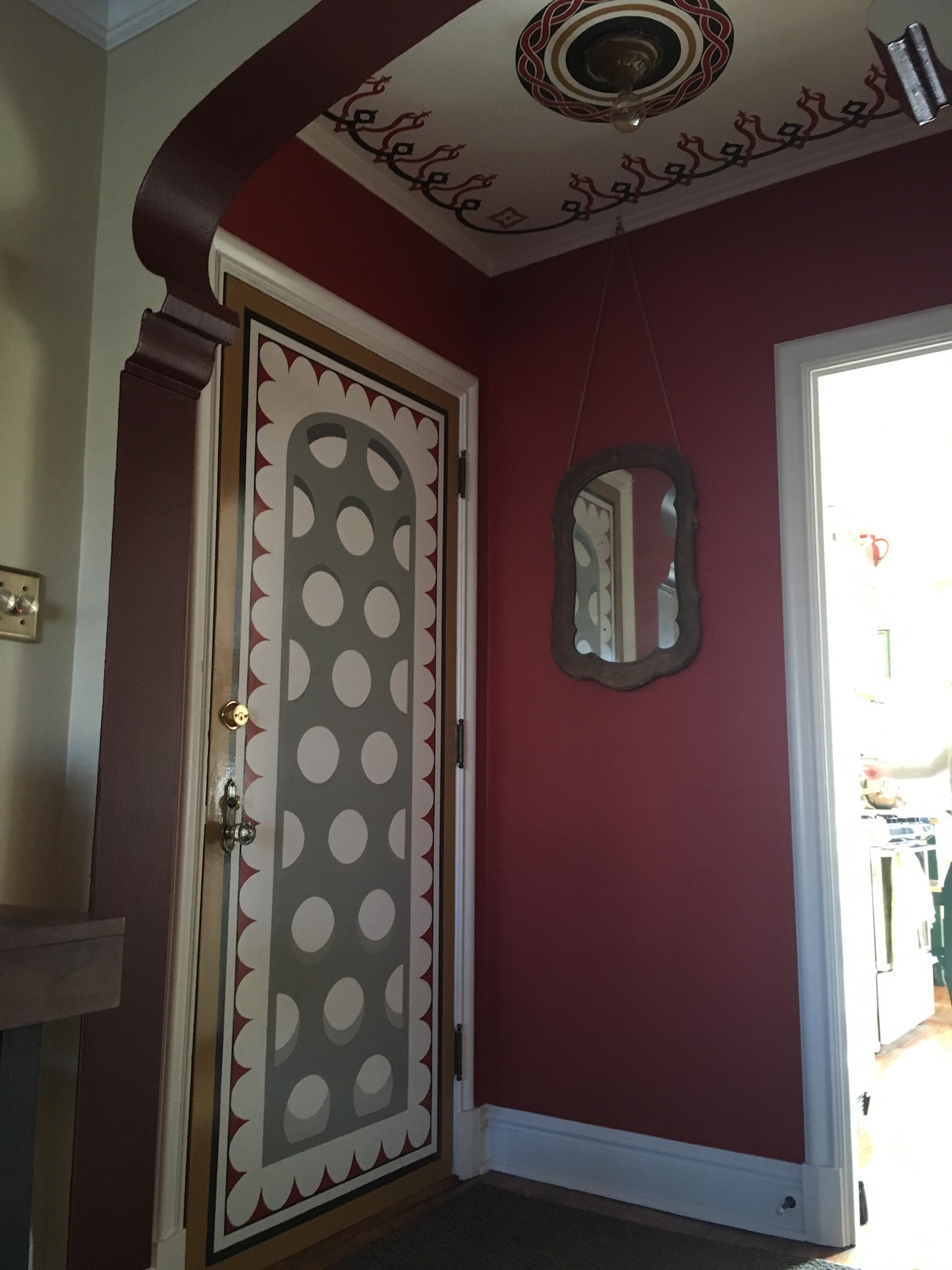Turkish Design on Interior Entry Door