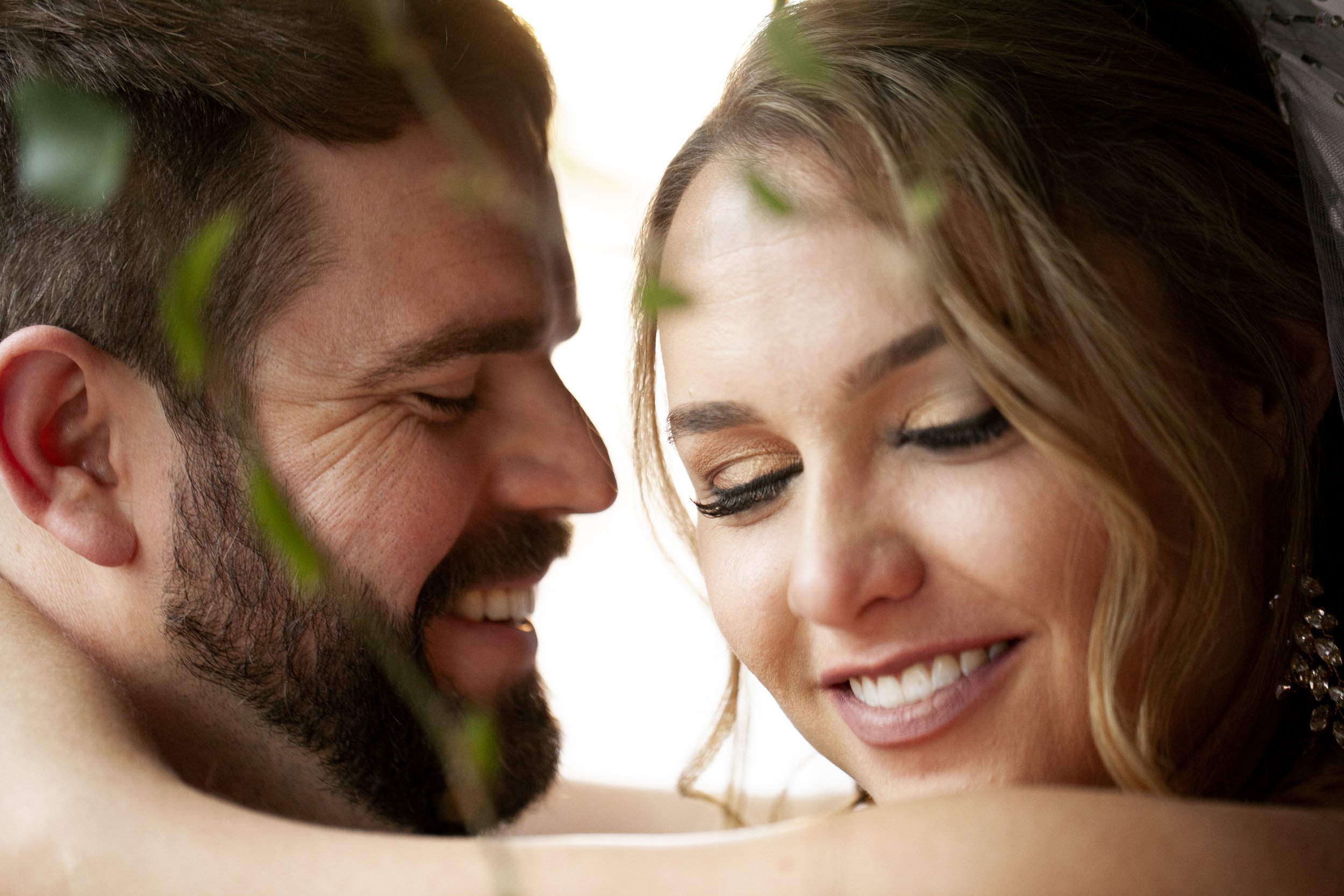 Bride and groom during a Lake Tahoe wedding ceremony near Reno NV.