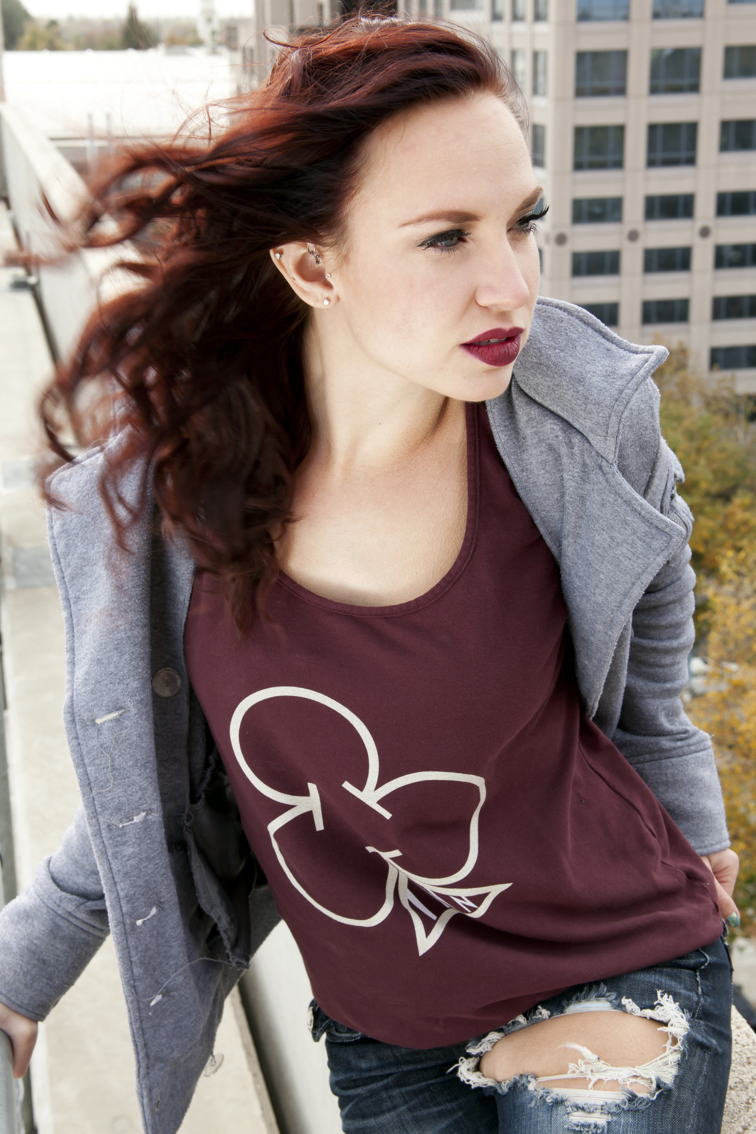 Solo photography session outdoors near Lake Tahoe in Reno NV area.