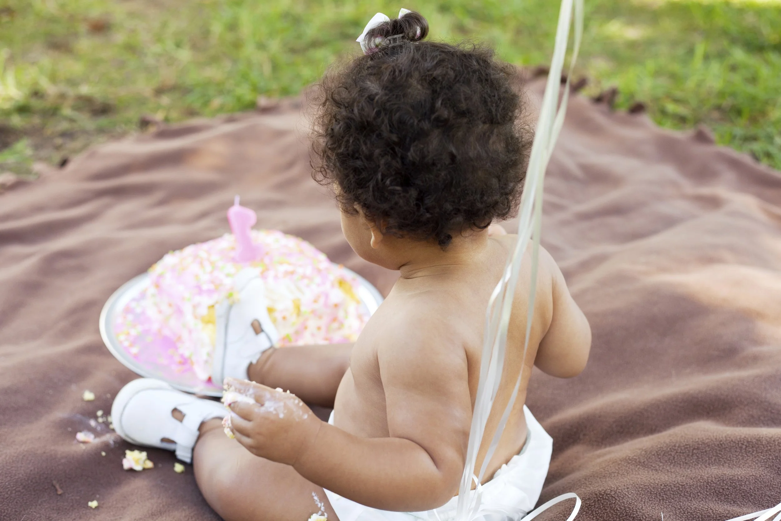 Baby portrait session outdoors near Reno NV and Lake Tahoe.