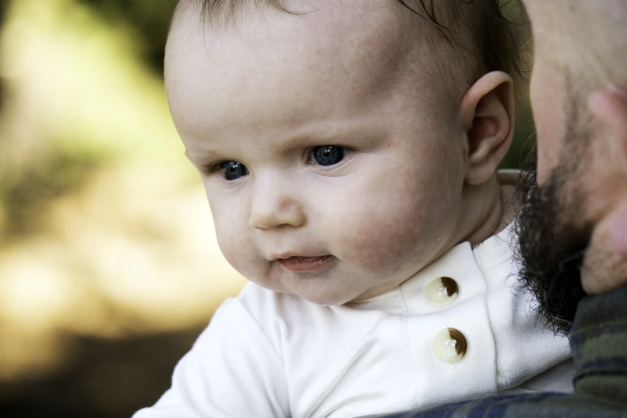 Infant photography outdoors in Lake Tahoe area near Reno NV.
