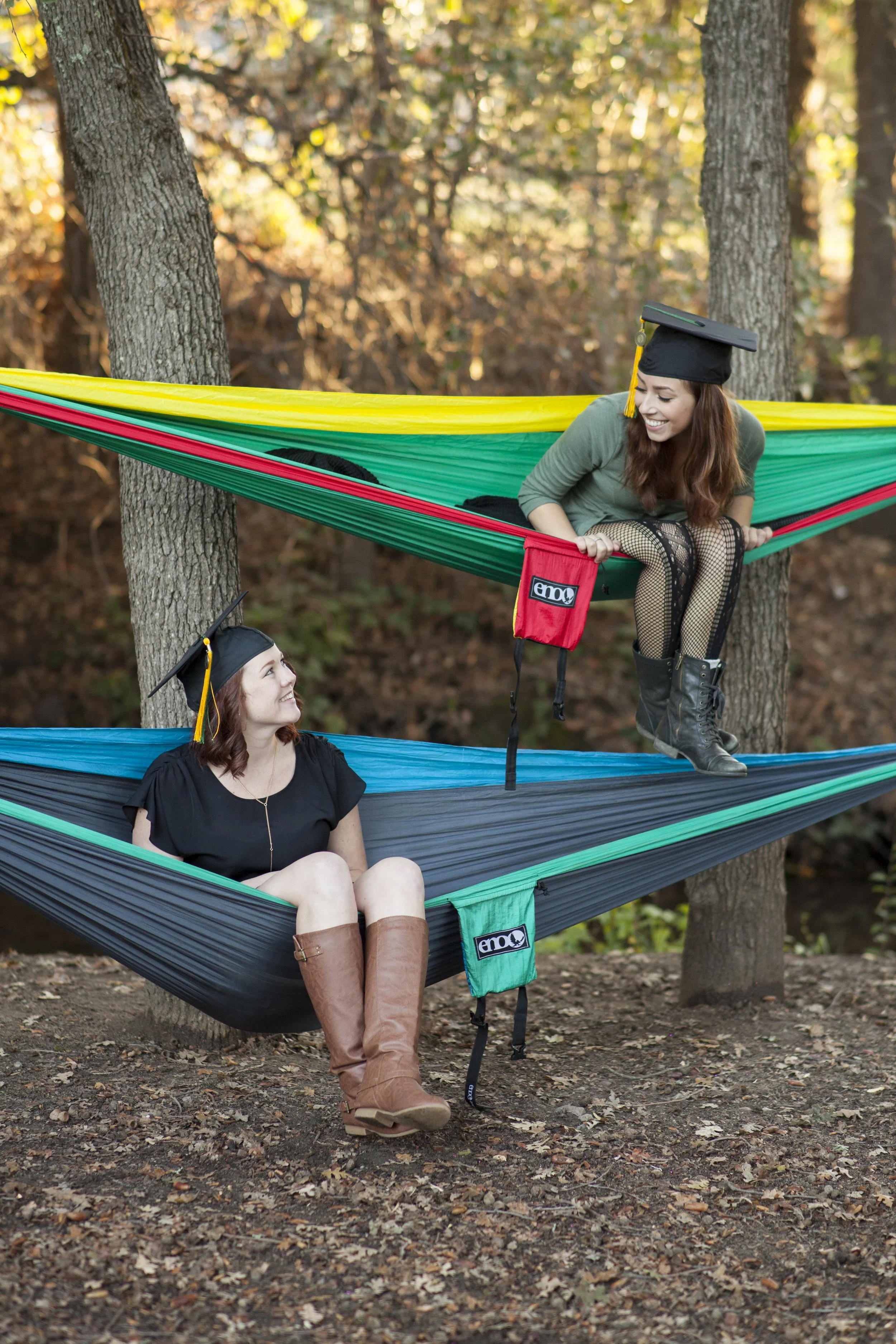 Outdoor graduation portrait with Lake Tahoe and Carson City background.