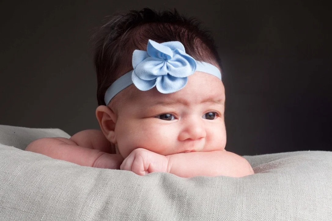 Baby photoshoot near Carson City with Lake Tahoe views in Reno NV.