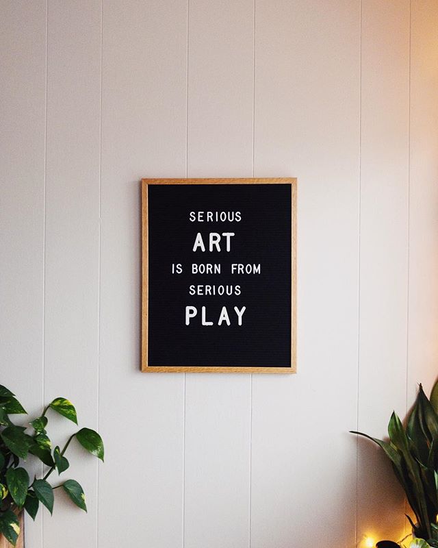 What are you interested in? What makes you come to life? What could you spend hours on, without even realizing it?
Do more of that. Lean into that.
⠀⠀⠀⠀⠀⠀⠀⠀⠀
Seth Godin says Art is anything that's outside of the rule book.
⠀⠀⠀⠀⠀⠀⠀⠀⠀
Art doesn't have 