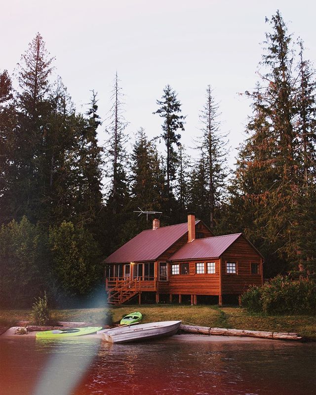 During World War 2, my grandmother's brother, Leland, served in the Navy. My great grandparents wanted to give him something to dream about while on his Navy ship, so they began planning to build a cabin at Priest Lake in Idaho where they'd camped an