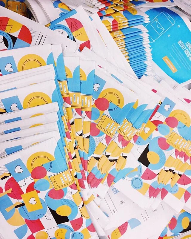 I spent this whole week in meetings with people in the newspaper industry working on the #Goodnewspaper. It&rsquo;s the wildest thing, being a twenty-something who knows far too much about this dying industry.
⠀⠀
I know about varying paper weights &a