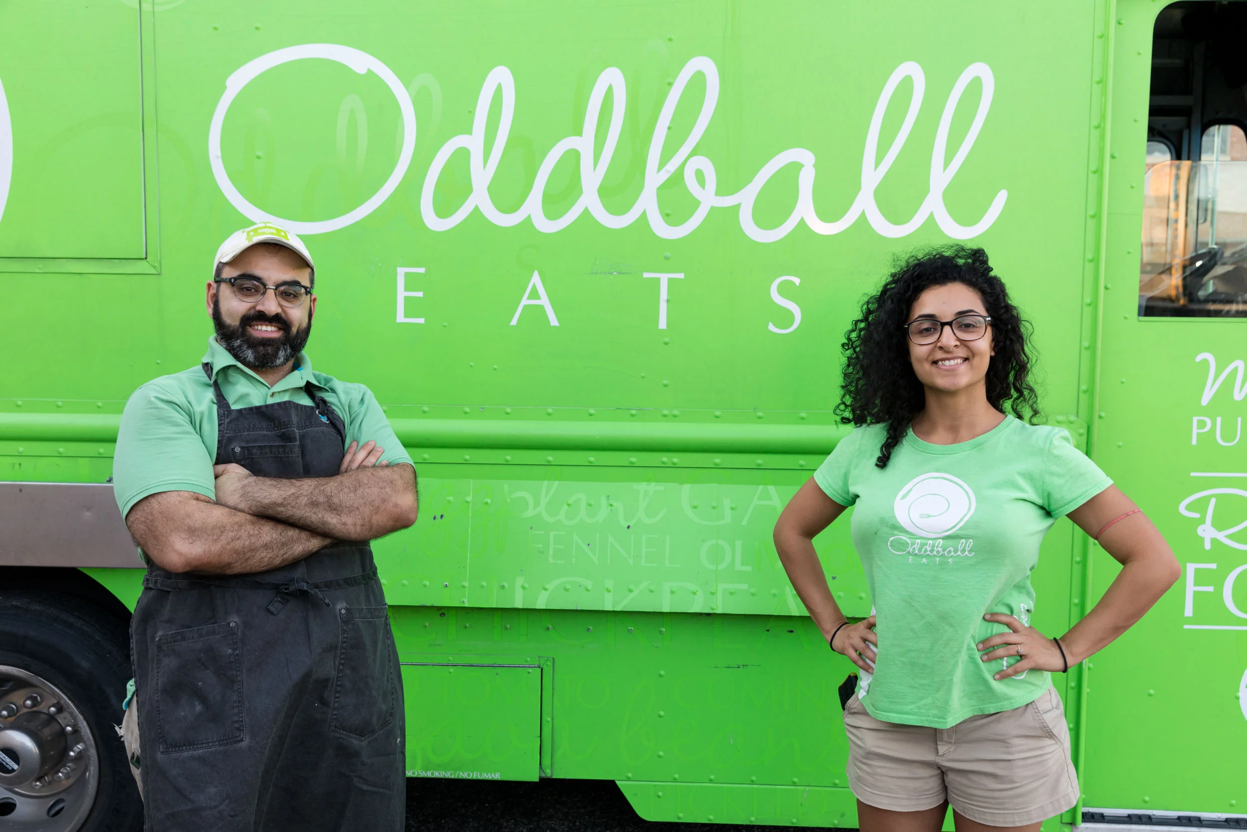 The brother and sister owners, Rani &amp; Rene Francis, of Oddball Eats, now in Finn Hall