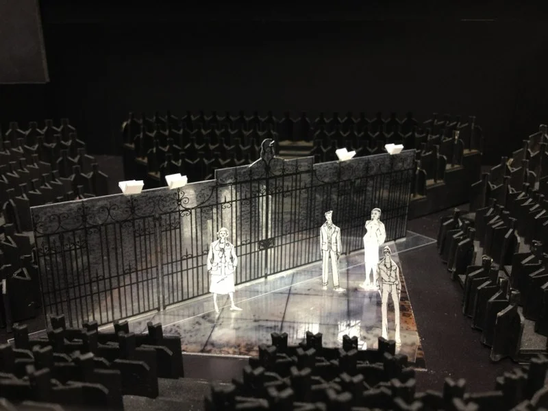 King Lear | Model | 2.1-2.4 Gate at Gloucester's Castle