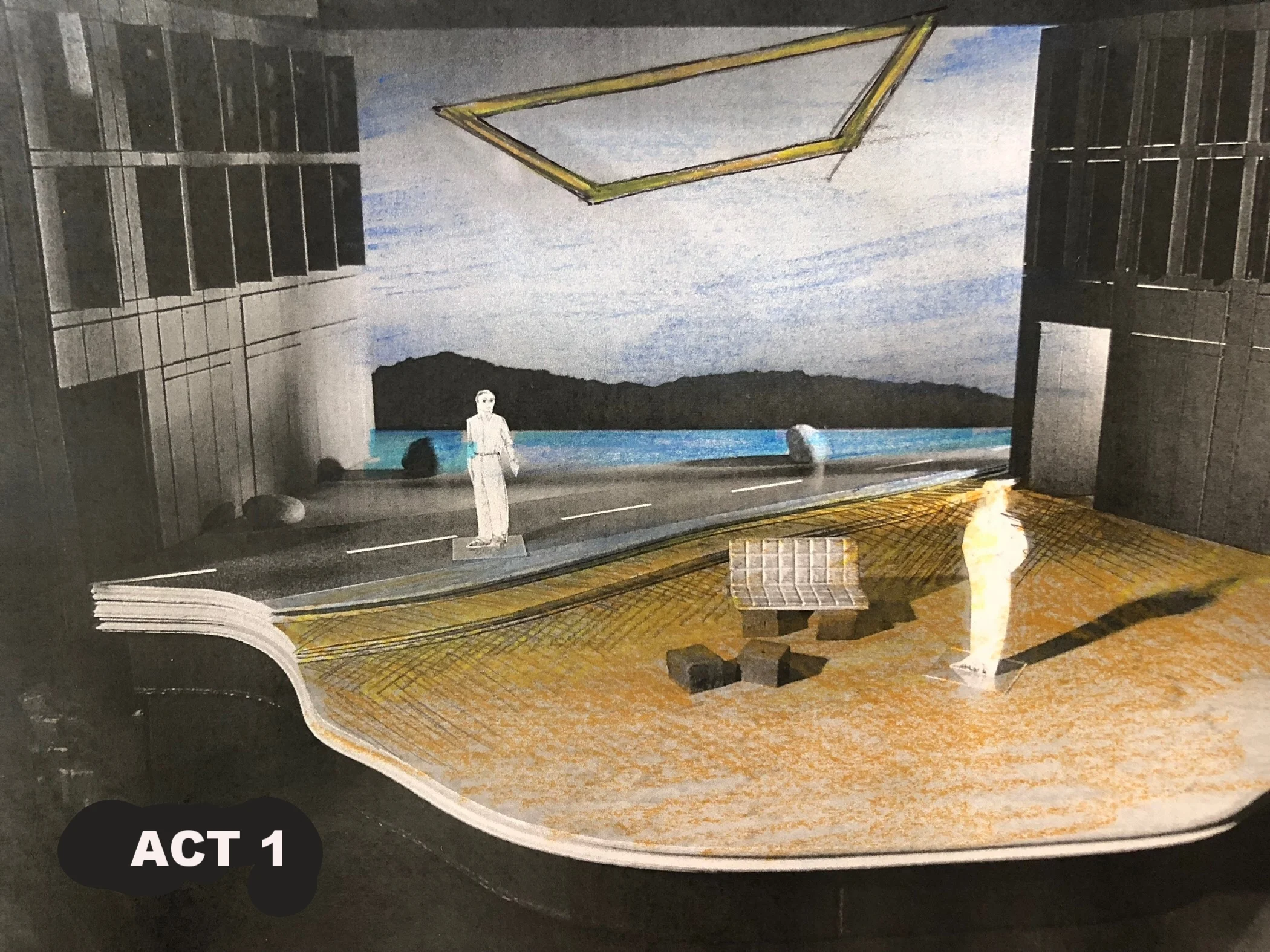 Mother Road | Early model/sketch