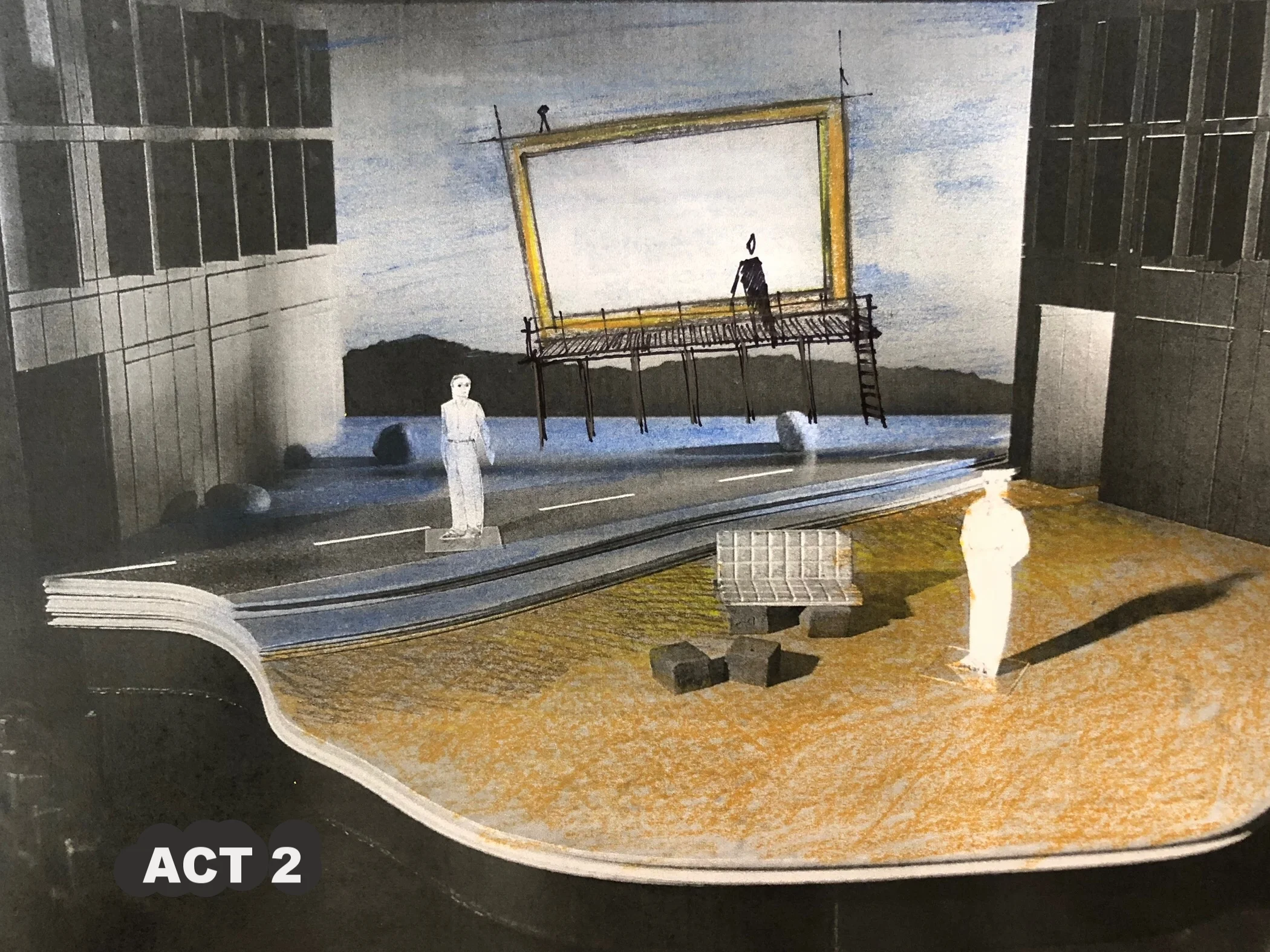 Mother Road | Early model/sketch