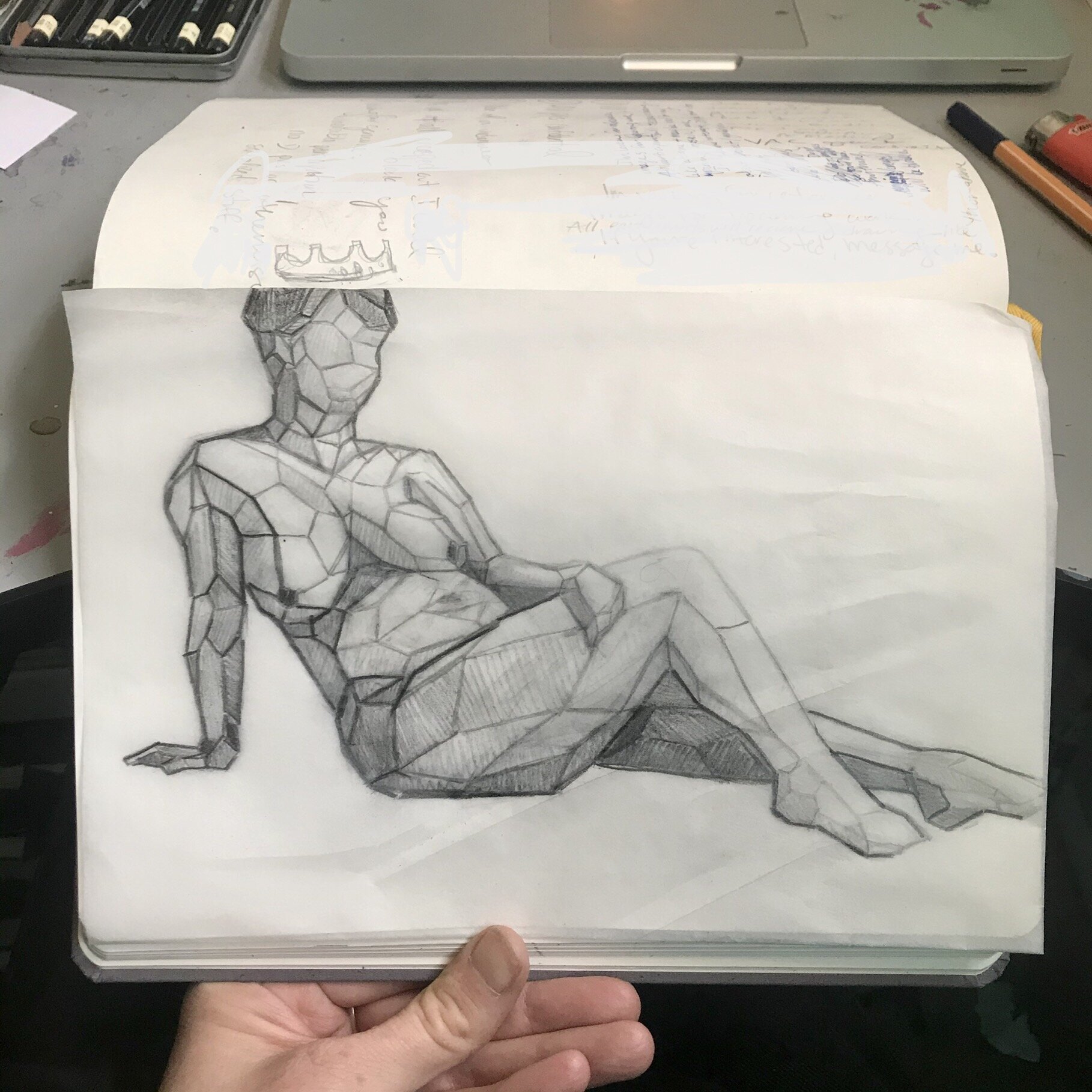 Mary Lacy Figure Drawing Mosaic